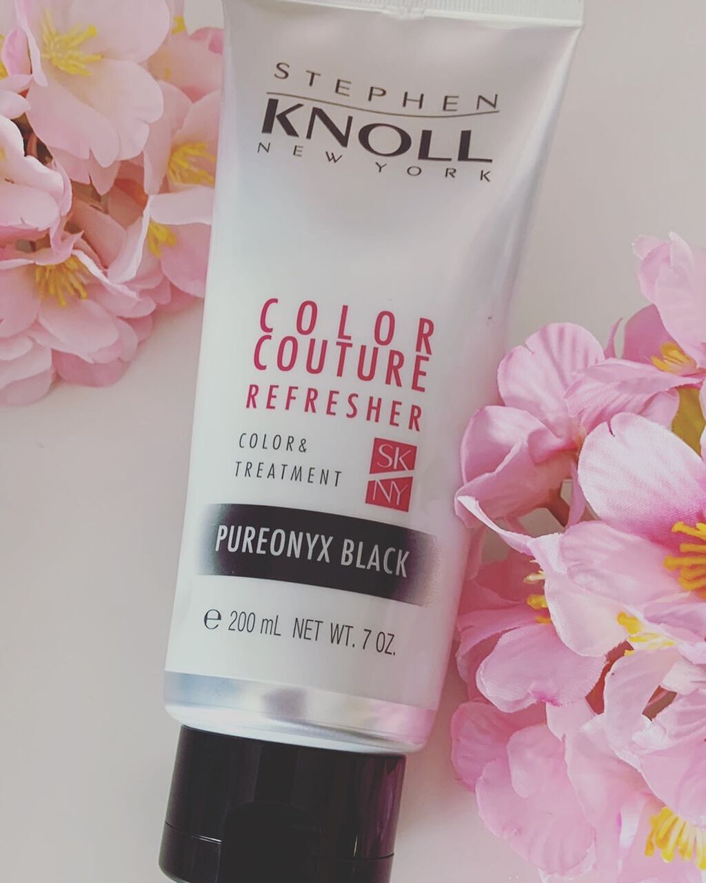 カラークチュール カラートリートメント 001 ブラック/スティーブンノル ニューヨーク/ヘアカラーを使ったクチコミ（1枚目）