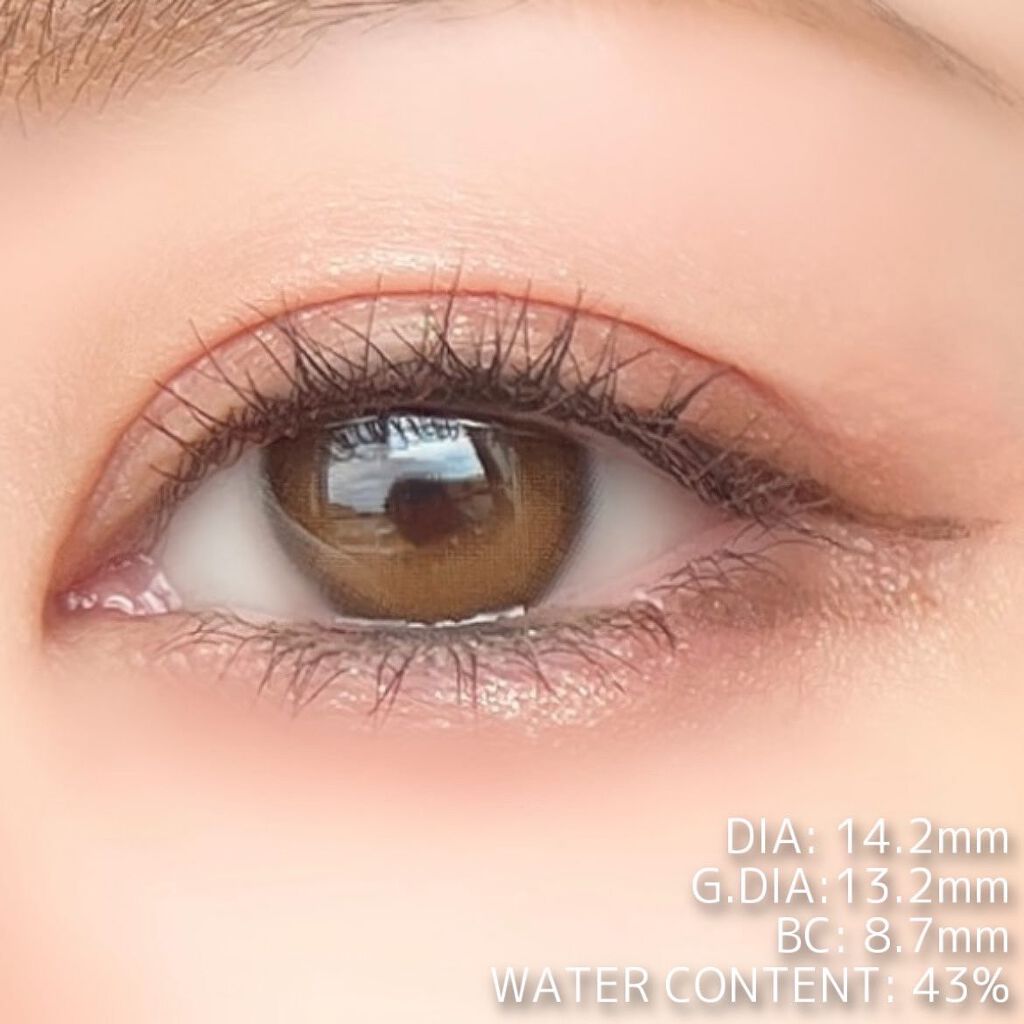 ダリアブラウンマンスリー (DAHLIA BROWN monthly)/OLOLA/1ヶ月(1MONTH)カラコンを使ったクチコミ(8枚目)