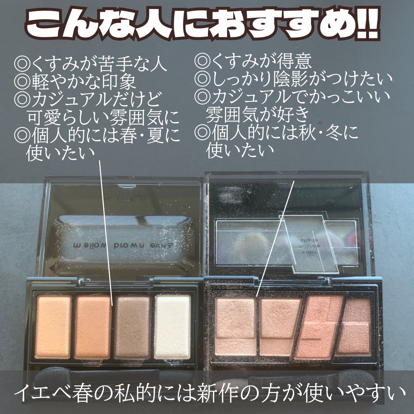 デザイニングブラウンアイズ/KATE/アイシャドウパレットを使ったクチコミ(8枚目)