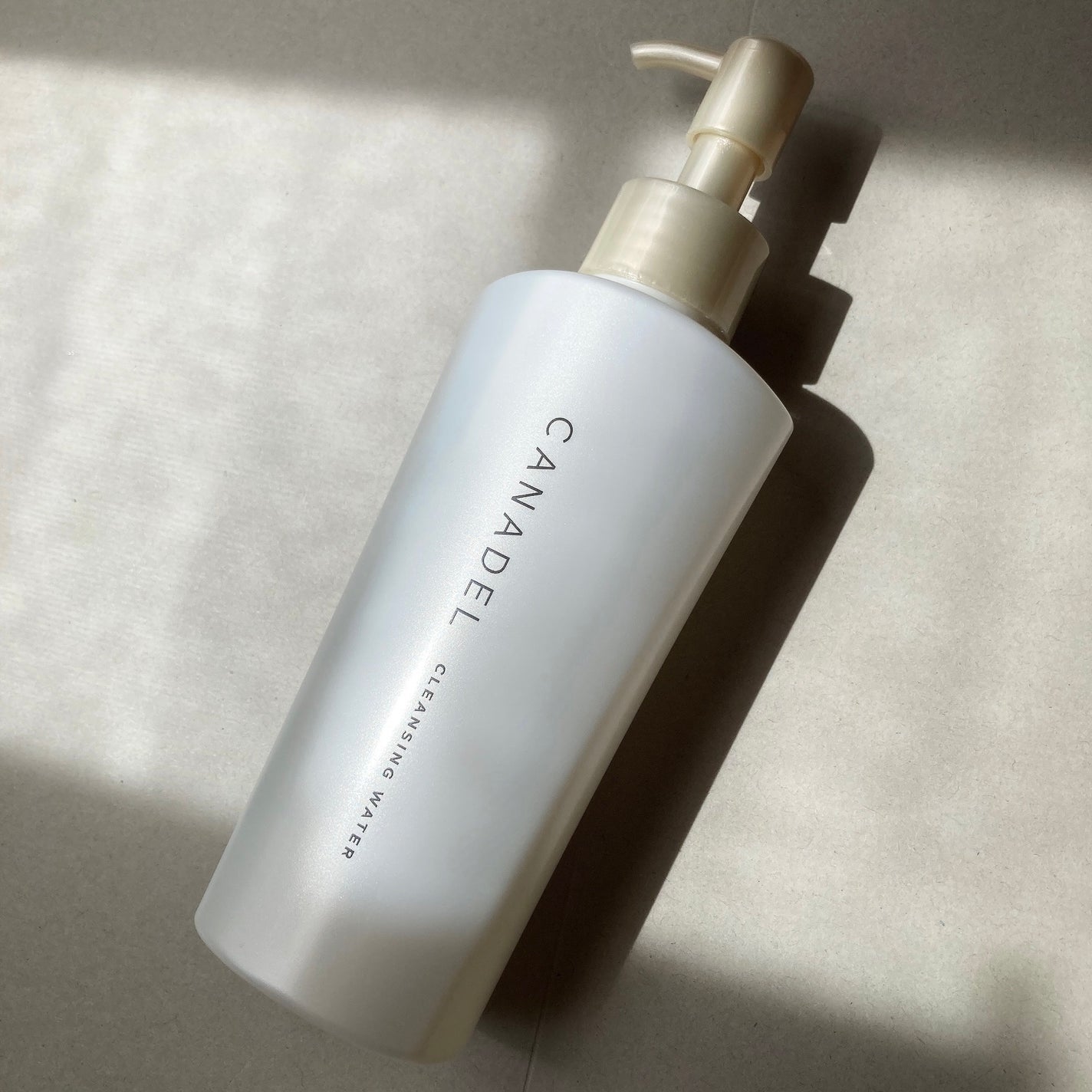 カナデル クレンジングウォーター/CANADEL/クレンジングウォーターを使ったクチコミ(1枚目)