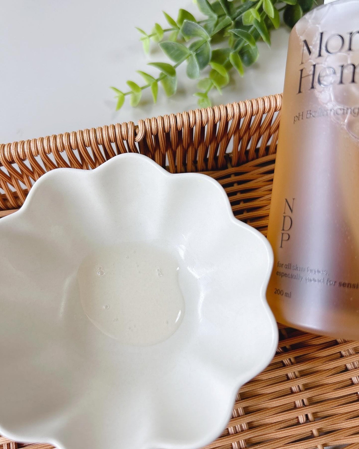 モリンガヘンプpHバランシングジェルクレンザー/NATURAL DERMA PROJECT/クレンジングジェルを使ったクチコミ(2枚目)