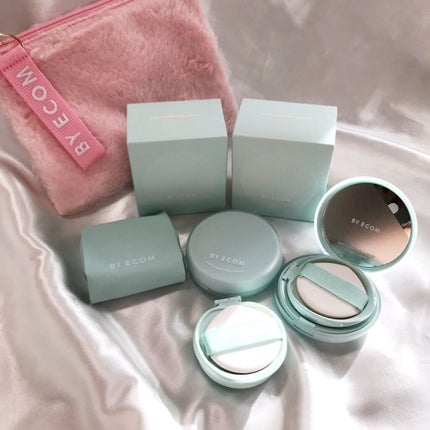 ピュアカーミングシカ クッションファンデーション/BY ECOM/クッションファンデーションを使ったクチコミ(1枚目)