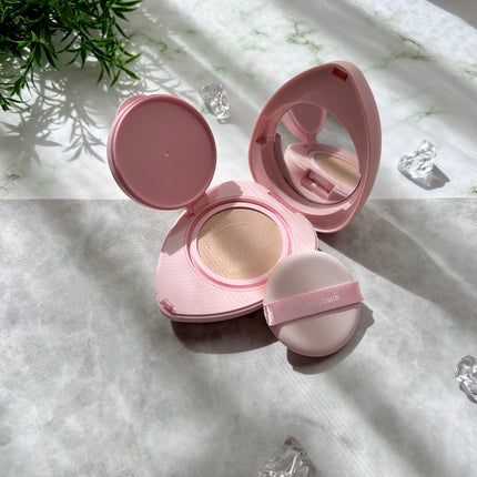 トワタッチ ハートクッション グロウメッシュ/troistouch/クッションファンデーションを使ったクチコミ(3枚目)