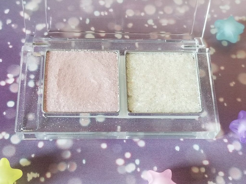 デュオ ポケット グリッター シャドウ/PERIPERA/アイシャドウパレットを使ったクチコミ(2枚目)