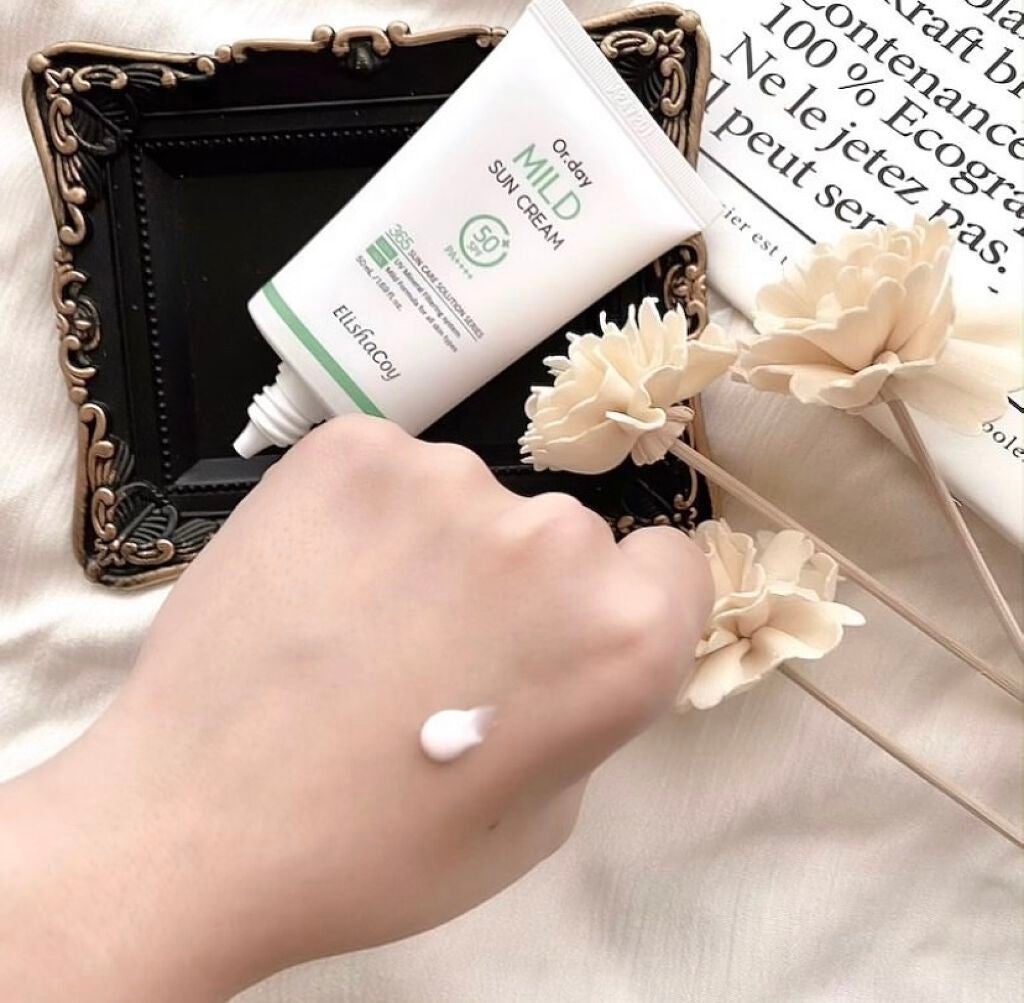 Or.day マイルドサンクリーム/Elishacoy/日焼け止めクリームを使ったクチコミ(2枚目)