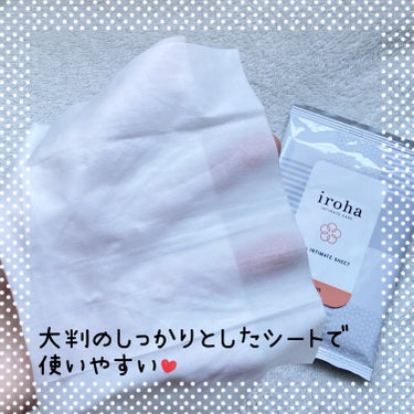 iroha INTIMATE SHEET/iroha INTIMATE CARE/その他生理用品を使ったクチコミ（3枚目）