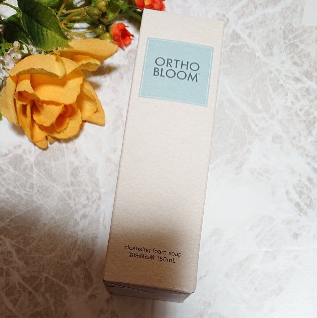 クレンジング フォーム ソープ 泡洗顔石鹸/ORTHO BLOOM/泡洗顔を使ったクチコミ（1枚目）