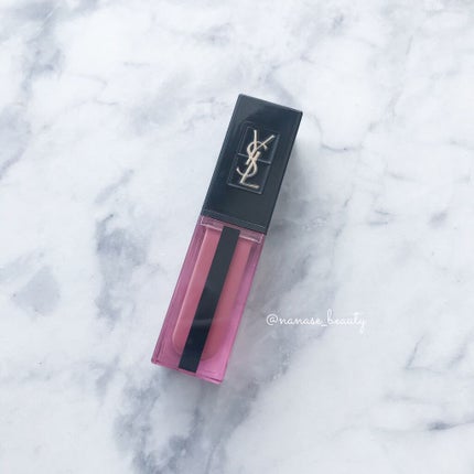 ルージュ ピュールクチュール ヴェルニ ウォーターステイン/YVES SAINT LAURENT BEAUTE/口紅を使ったクチコミ(1枚目)