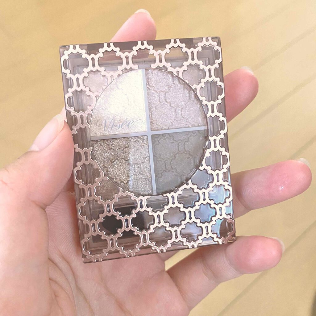 グロッシーリッチ アイズ N/Visée/アイシャドウパレットを使ったクチコミ（1枚目）