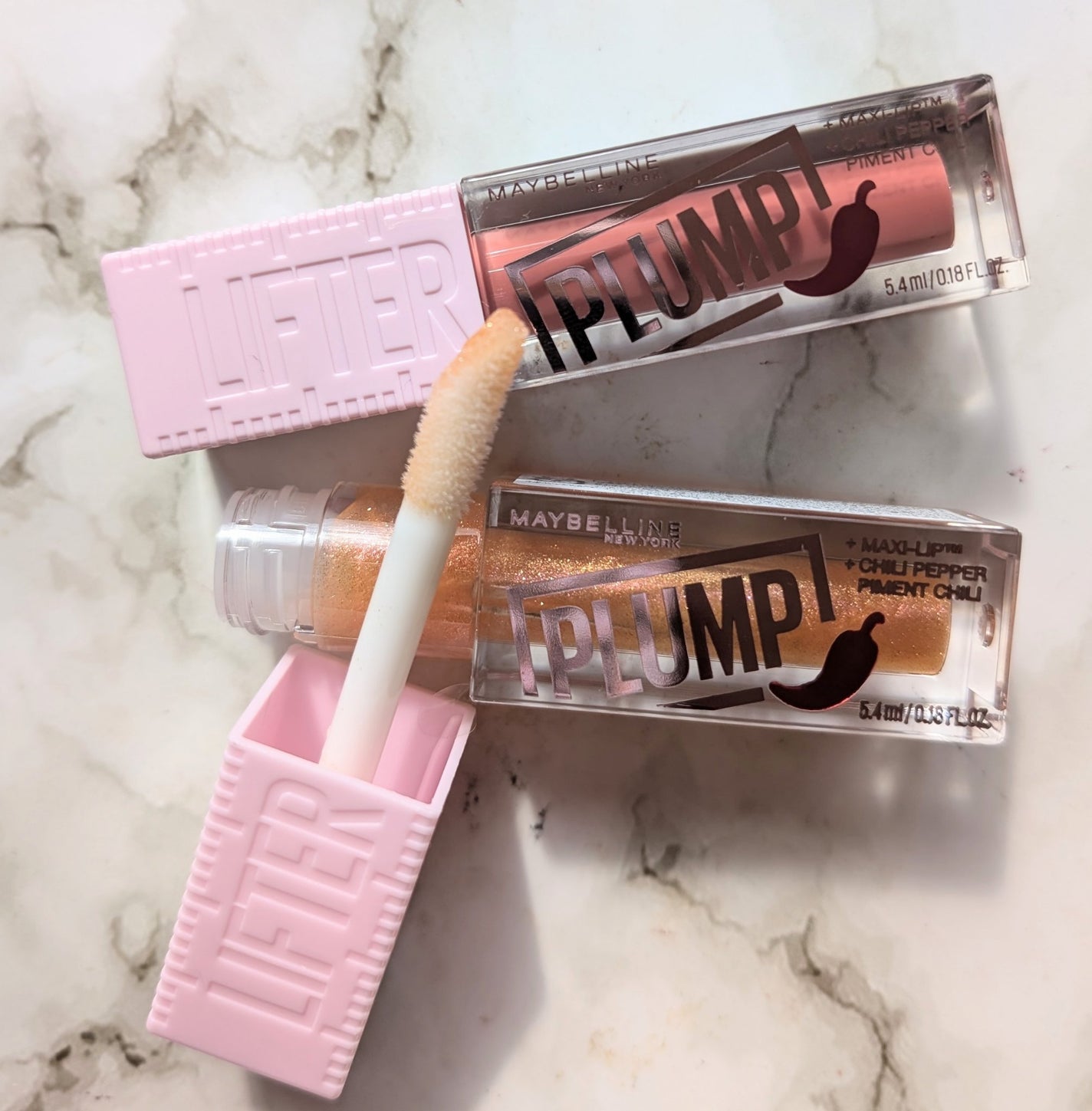 リフタープランプ/MAYBELLINE NEW YORK/リップグロスを使ったクチコミ(3枚目)