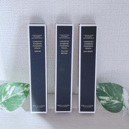 ロングステイ アイブロウパウダー&ペンシル/ブリリアージュ/アイブロウペンシルを使ったクチコミ(9枚目)