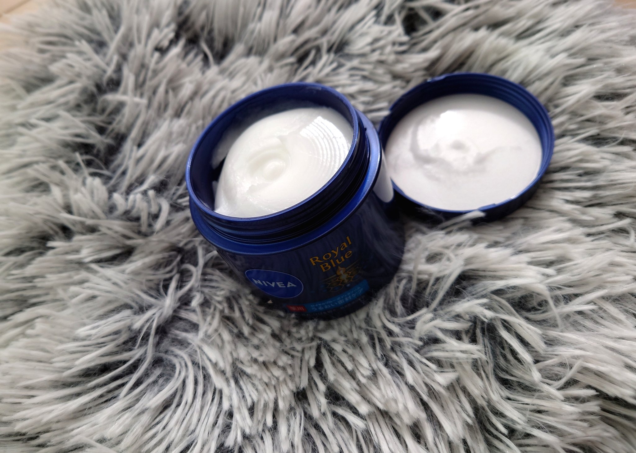 ニベア ロイヤルブルーボディクリーム うるおい密封ケア/ニベア/ボディクリームを使ったクチコミ（2枚目）