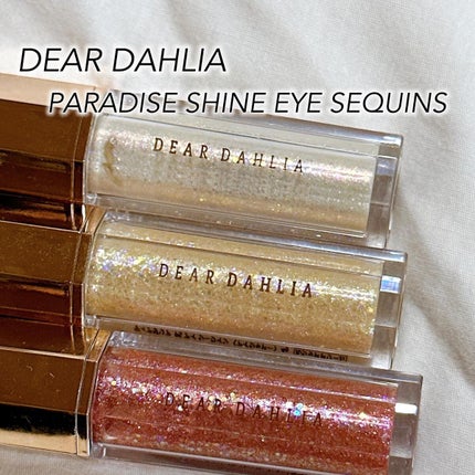 パラダイス シャイン アイ シークイン/DEAR DAHLIA/リキッドアイシャドウを使ったクチコミ(1枚目)