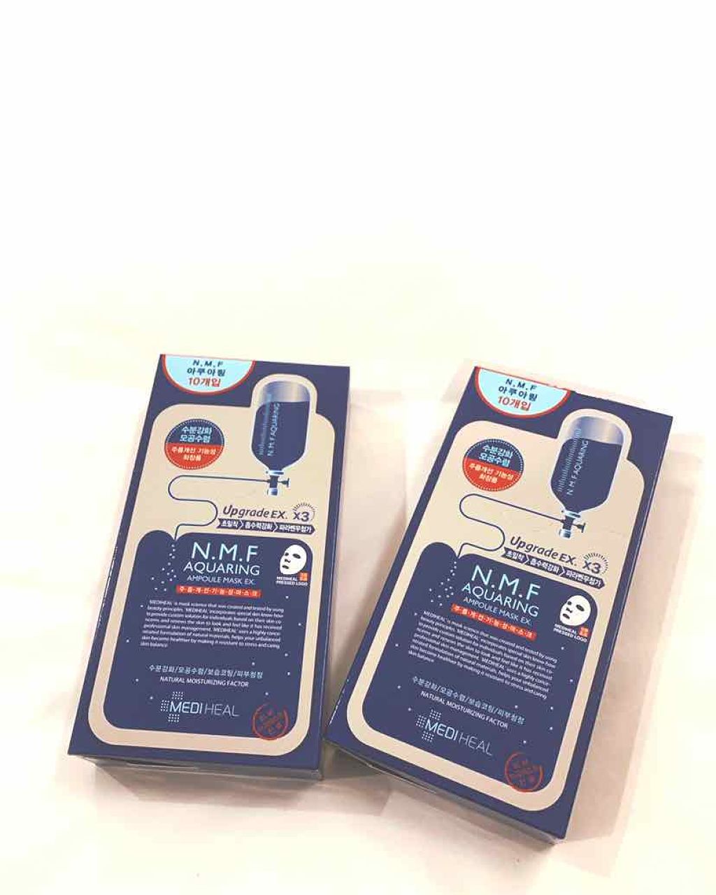 N.M.FアクアアンプルマスクJEX/MEDIHEAL/シートマスク・パックを使ったクチコミ（1枚目）
