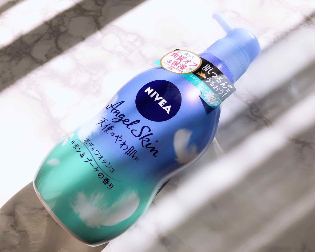 エンジェルスキン ボディウォッシュ サボン&ブーケの香り/ニベア/ボディソープを使ったクチコミ(1枚目)