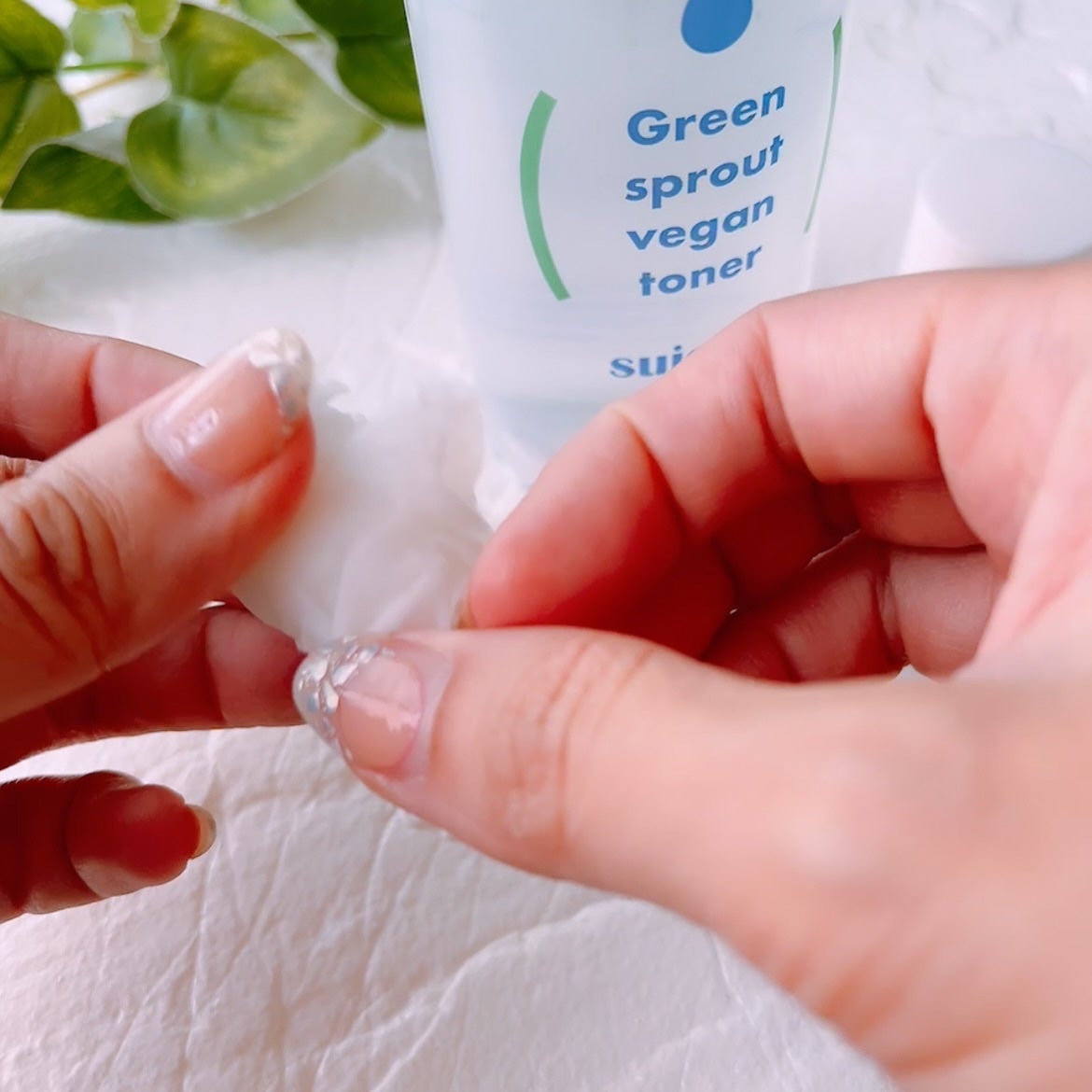 Green sprout vegan toner/suiskin/化粧水を使ったクチコミ(5枚目)