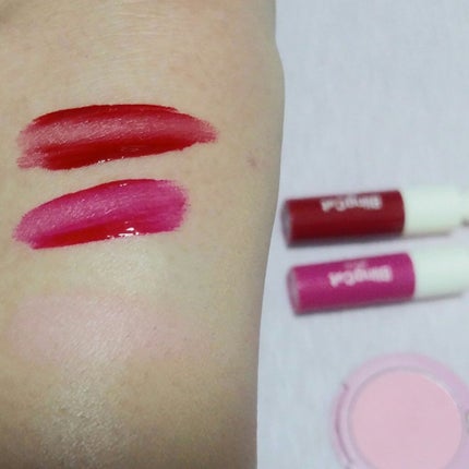 Bling Cat Jelly Tint/TONYMOLY/口紅を使ったクチコミ(5枚目)