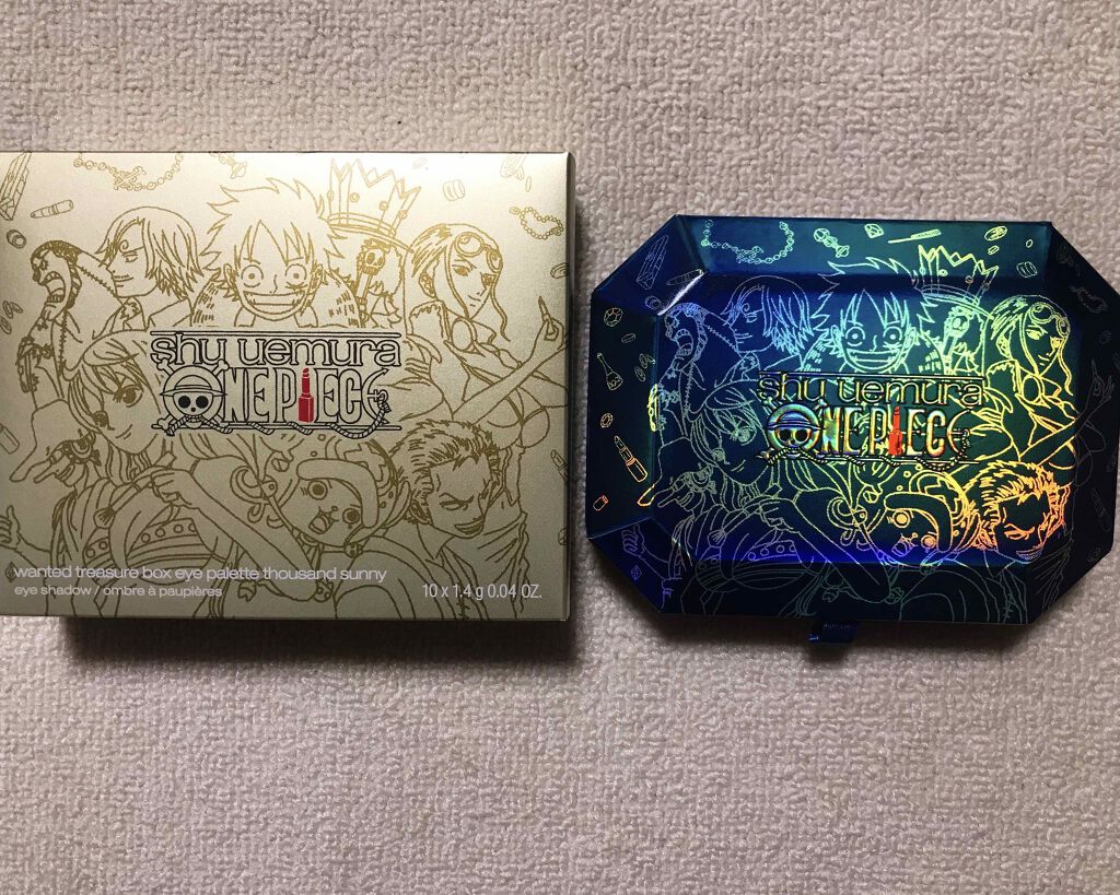 ウォンテッド トレジャーボックス アイパレット サウザンド・サニー/shu uemura/アイシャドウパレットを使ったクチコミ(1枚目)