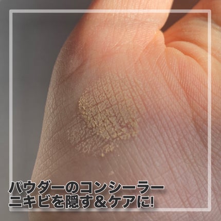薬用コンシーラー アクネプロテクター/ONLY MINERALS/パウダーコンシーラーを使ったクチコミ(2枚目)