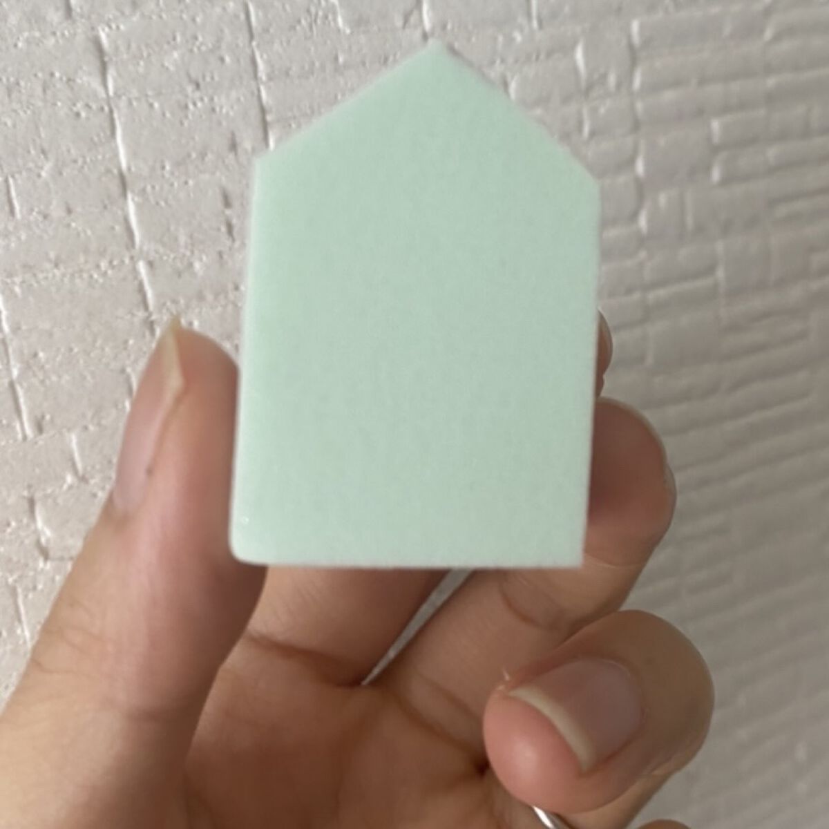 メイクアップスポンジ バリューパック ハウス型 14個/DAISO/パフ・スポンジを使ったクチコミ（3枚目）