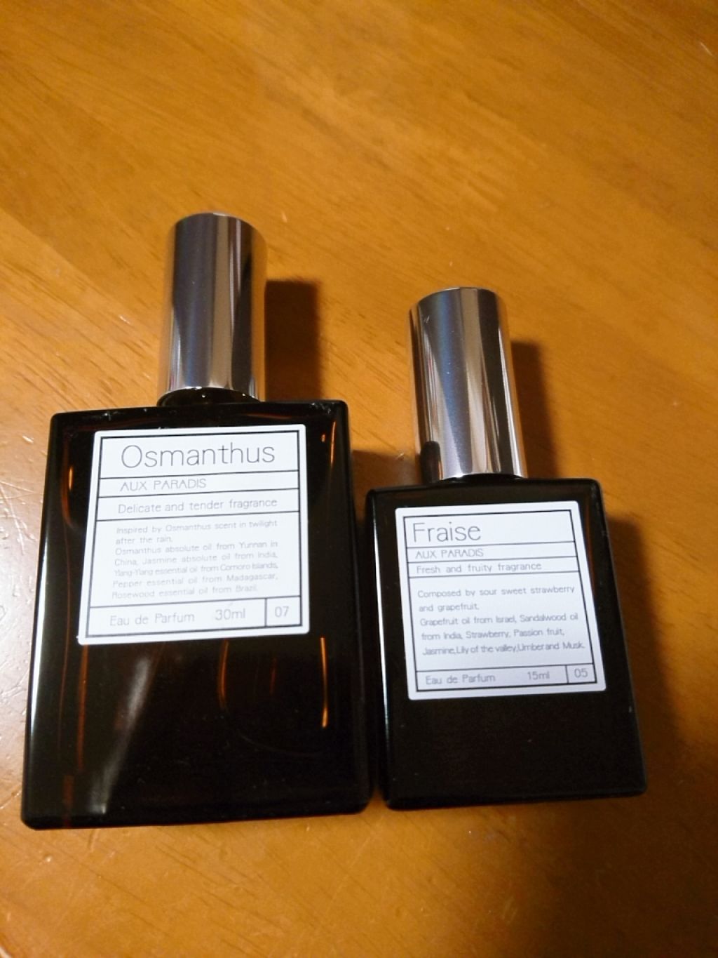 オードパルファム　#07 Osmanthus 〔オスマンサス〕/AUX PARADIS/香水(レディース)を使ったクチコミ（2枚目）