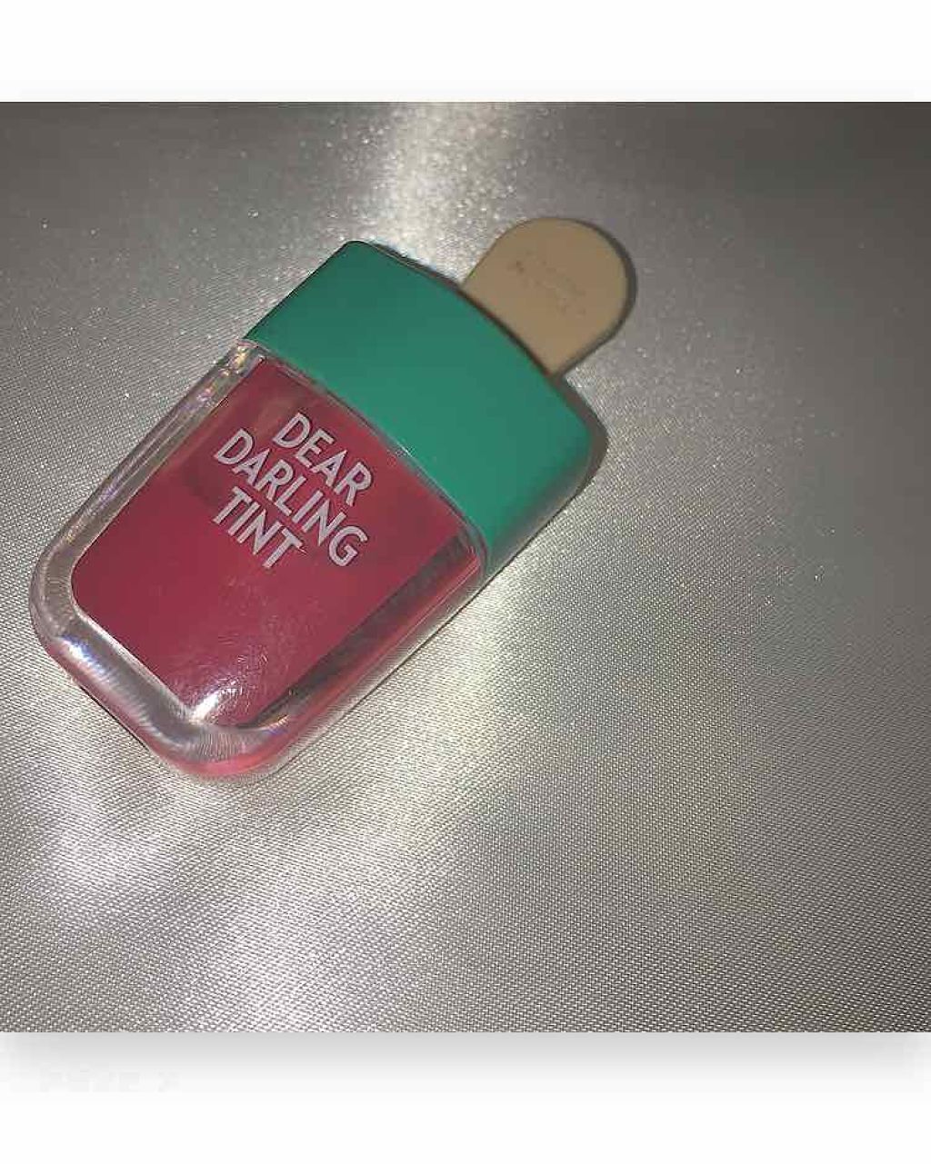 ディアダーリン ウォータージェルティント （アイスティント）/ETUDE/口紅を使ったクチコミ（1枚目）