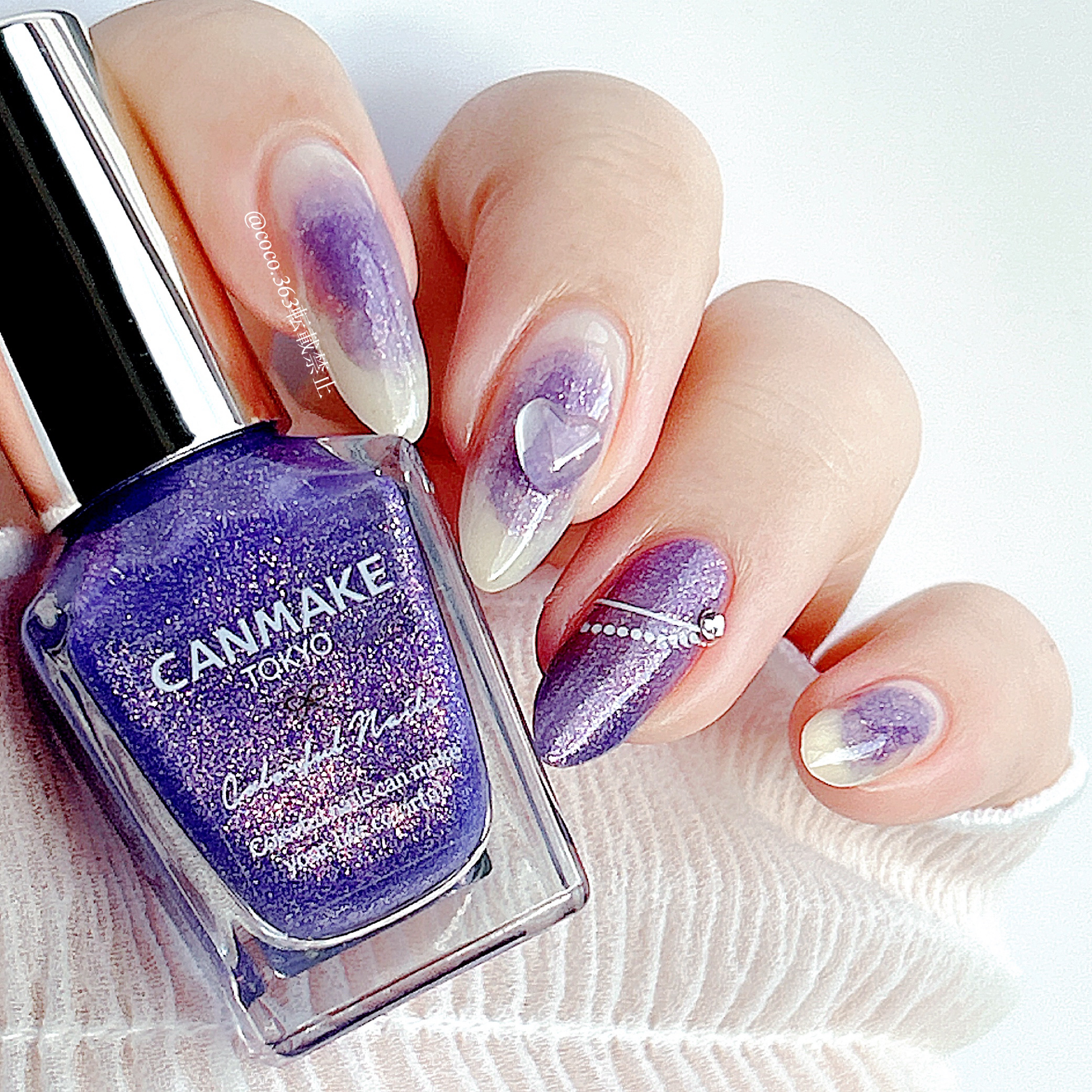 カラフルネイルズ/キャンメイク/マニキュアを使ったクチコミ（3枚目）
