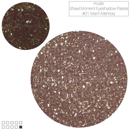MDショールモーメント アイシャドウパレット/mude/アイシャドウパレットを使ったクチコミ(6枚目)