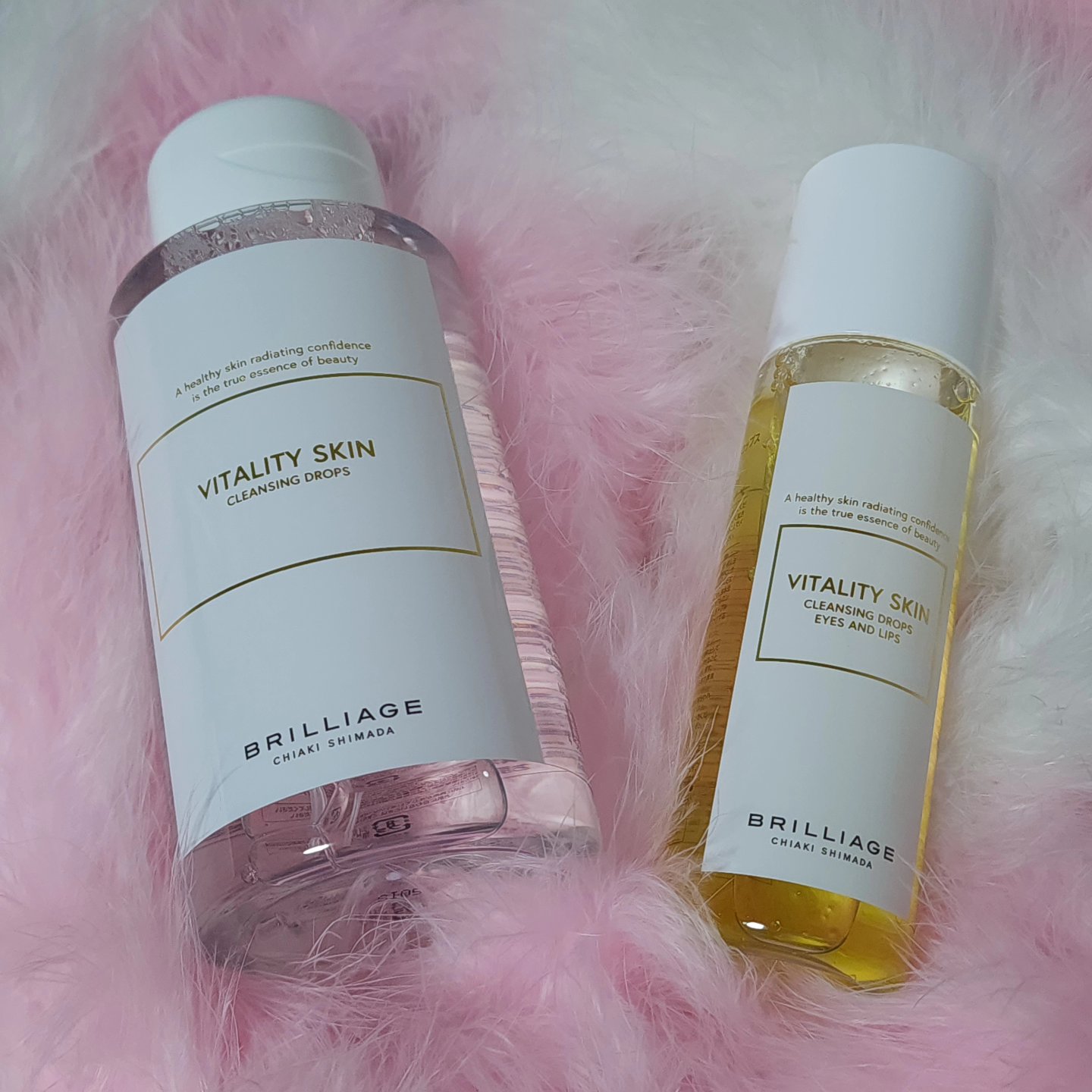 バイタリティ スキン クレンジングドロップス (クレンジングウォーター)/ブリリアージュ/クレンジングウォーターを使ったクチコミ（1枚目）