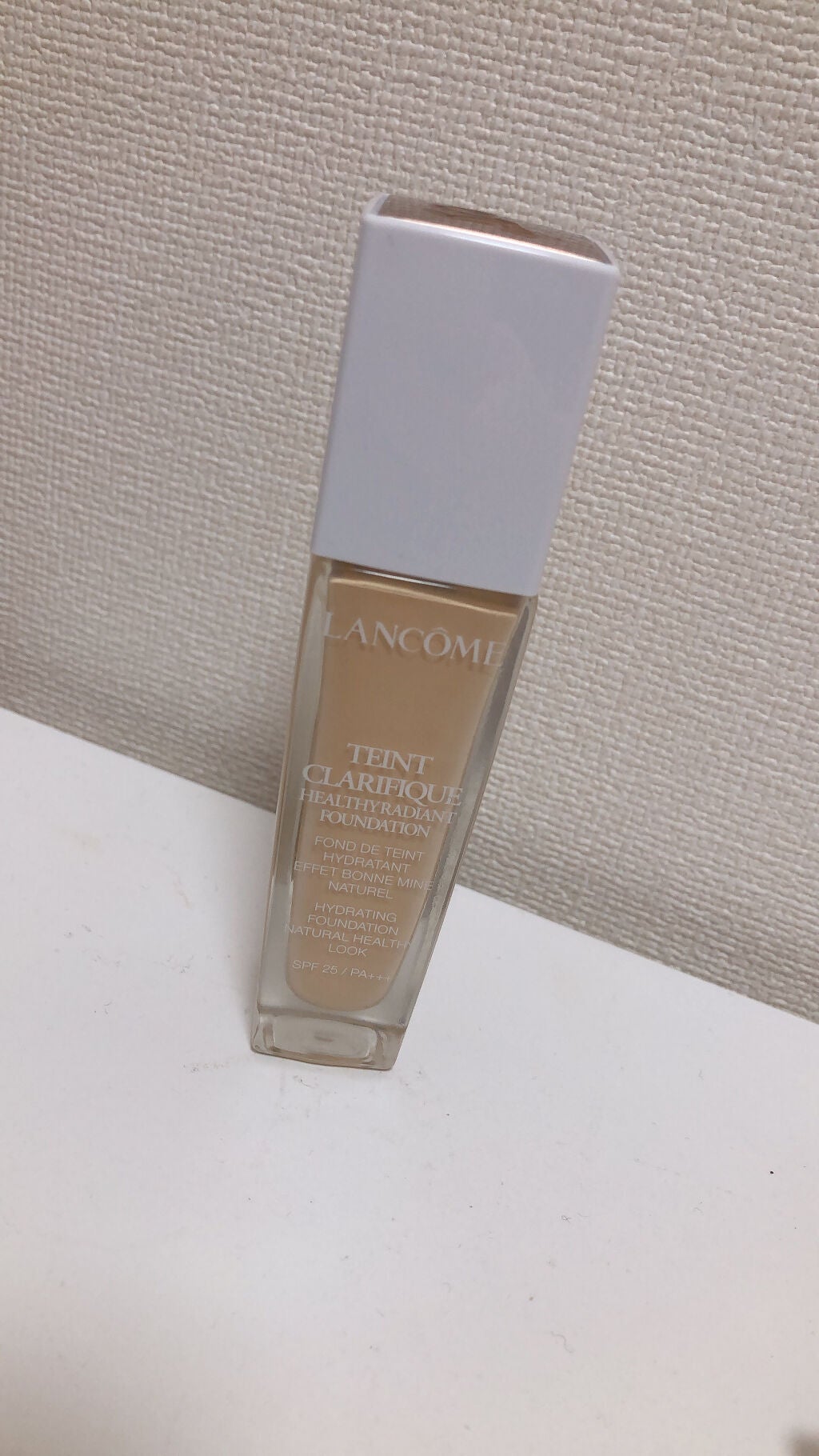 タン クラリフィック リキッド/LANCOME/リキッドファンデーションを使ったクチコミ(1枚目)