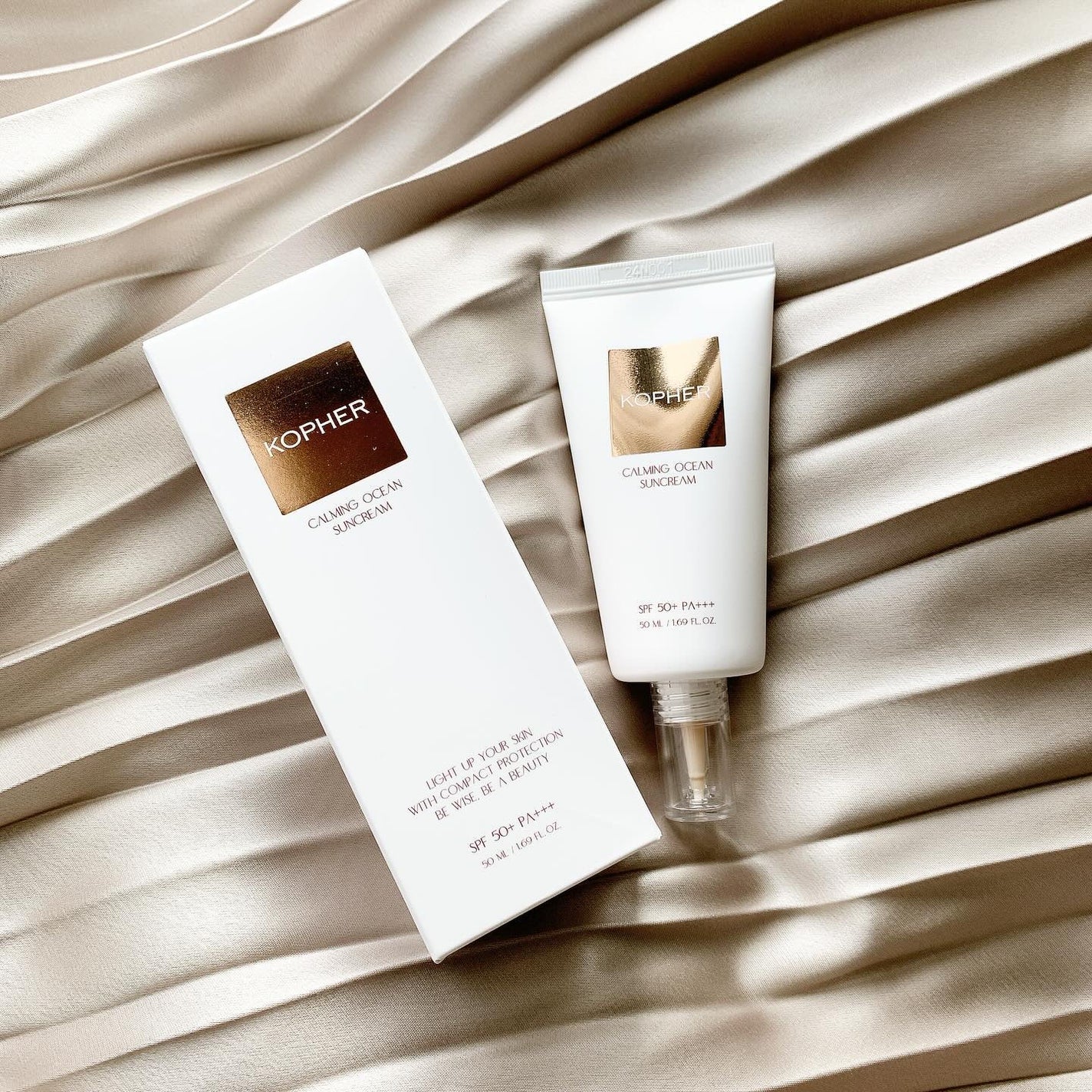 CALMING OCEAN SUNCREAM/KOPHER/日焼け止めクリームを使ったクチコミ(2枚目)