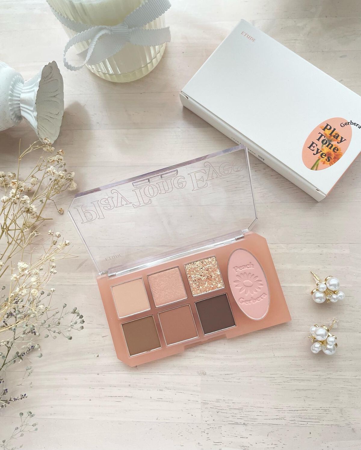 プレイトーンアイパレット/ETUDE/アイシャドウパレットを使ったクチコミ(1枚目)