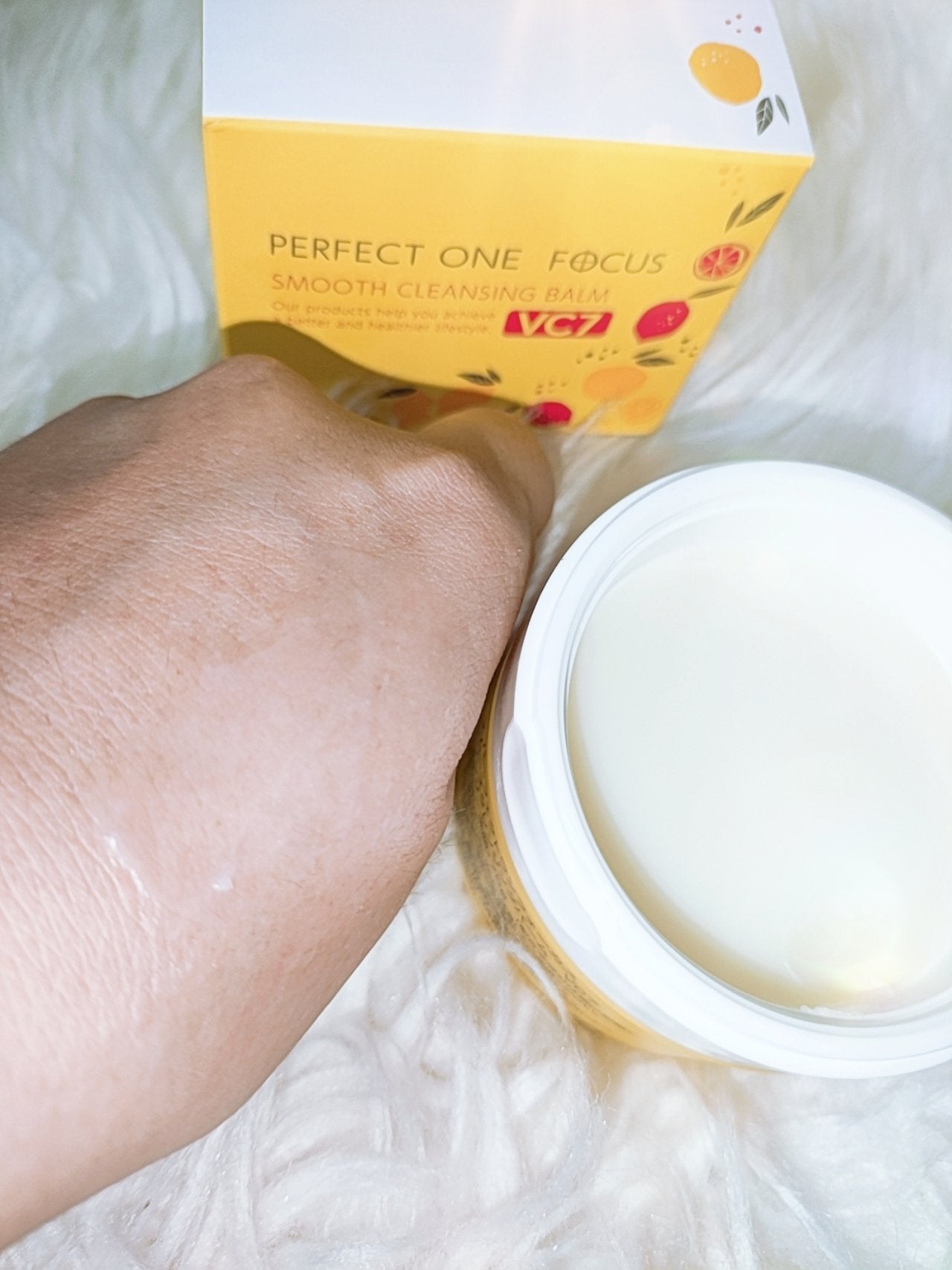 スムースクレンジングバーム VC7/PERFECT ONE FOCUS/クレンジングバームを使ったクチコミ(2枚目)