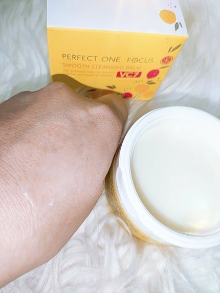 スムースクレンジングバーム VC7/PERFECT ONE  FOCUS/クレンジングバームを使ったクチコミ(2枚目)