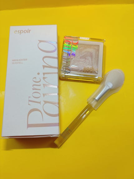 トーンペアリングハイライター/espoir/ハイライト・シェーディングを使ったクチコミ(4枚目)