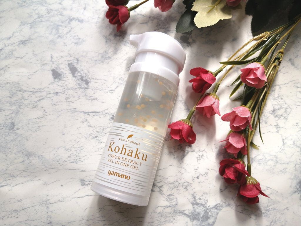 琥珀パワーエキスオールインワンジェル/ヤマノ肌/オールインワン化粧品を使ったクチコミ(1枚目)