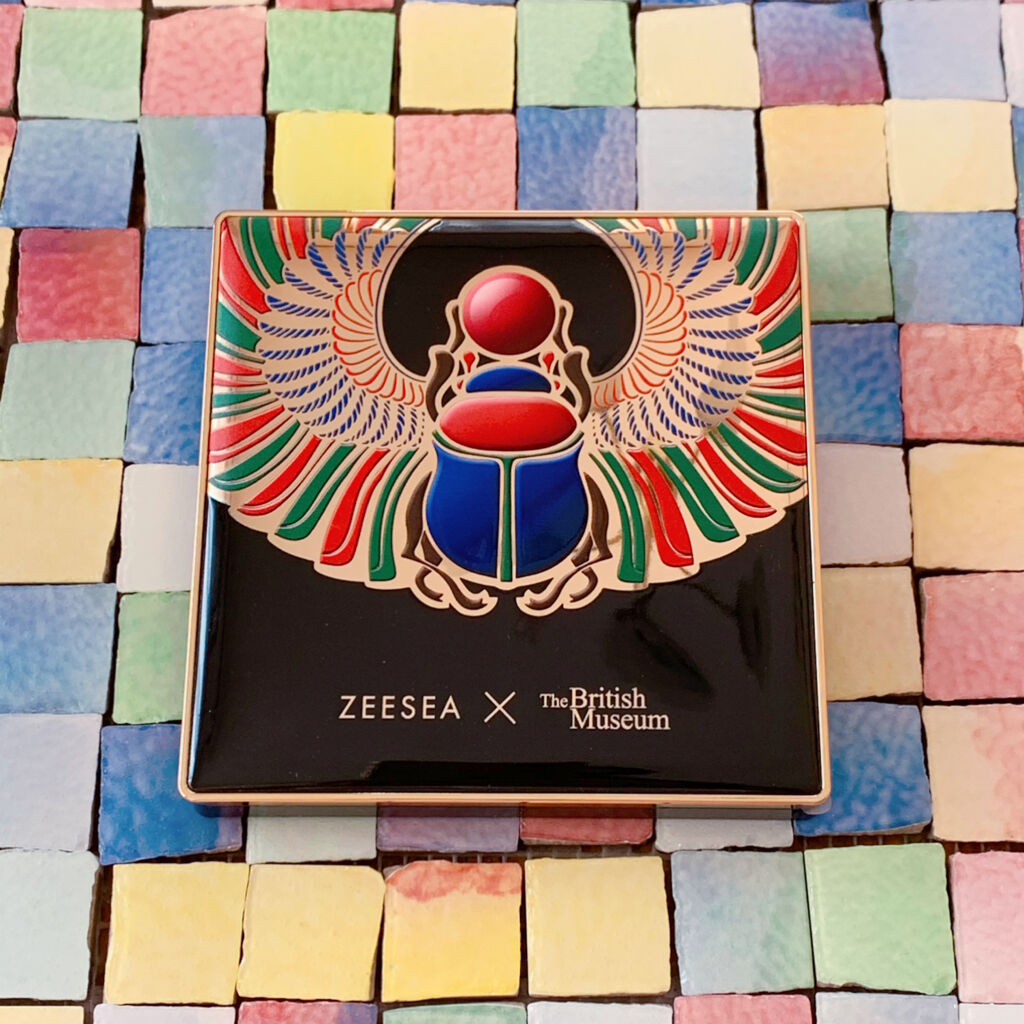 大英博物館 エジプトシリーズ アイシャドウパレット/ZEESEA/アイシャドウパレットを使ったクチコミ（1枚目）