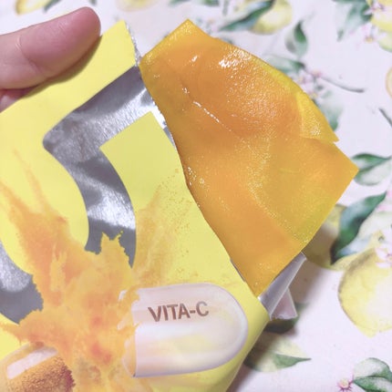 5番 白玉グルタチオンCふりかけマスク/numbuzin/シートマスク・パックを使ったクチコミ(4枚目)