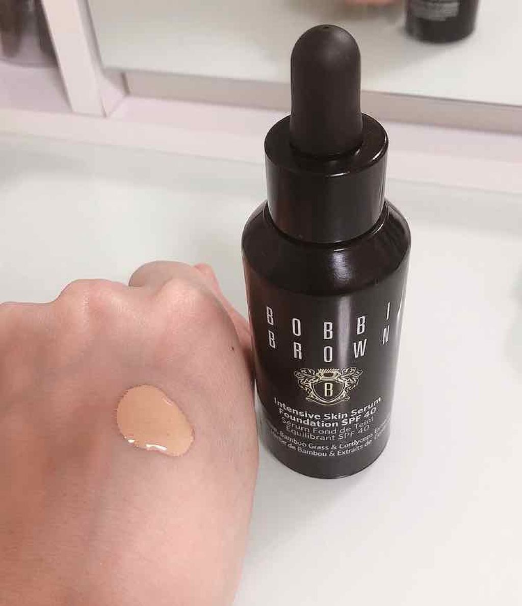 インテンシブ スキン セラム ファンデーション SPF40(PA++++)/BOBBI BROWN/リキッドファンデーションを使ったクチコミ(1枚目)