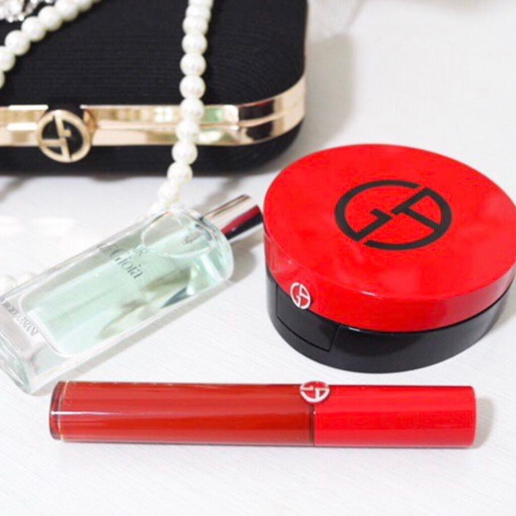 マイ アルマーニ トゥ ゴー クッション/ジョルジオ アルマーニ ビューティ/クッションファンデーションを使ったクチコミ(2枚目)