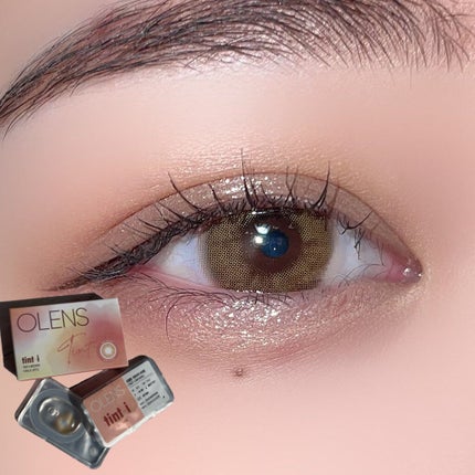 ティントアイ /OLENS/カラーコンタクトレンズを使ったクチコミ(1枚目)