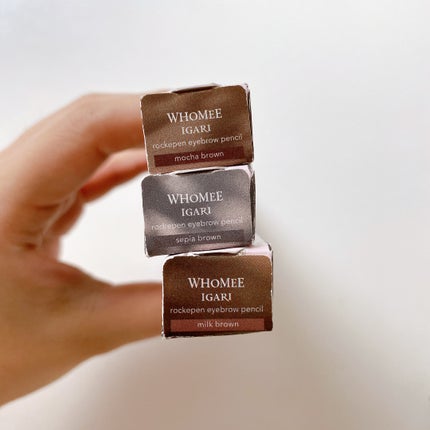 ロケペンアイブロウペンシル/WHOMEE/アイブロウペンシルを使ったクチコミ(8枚目)