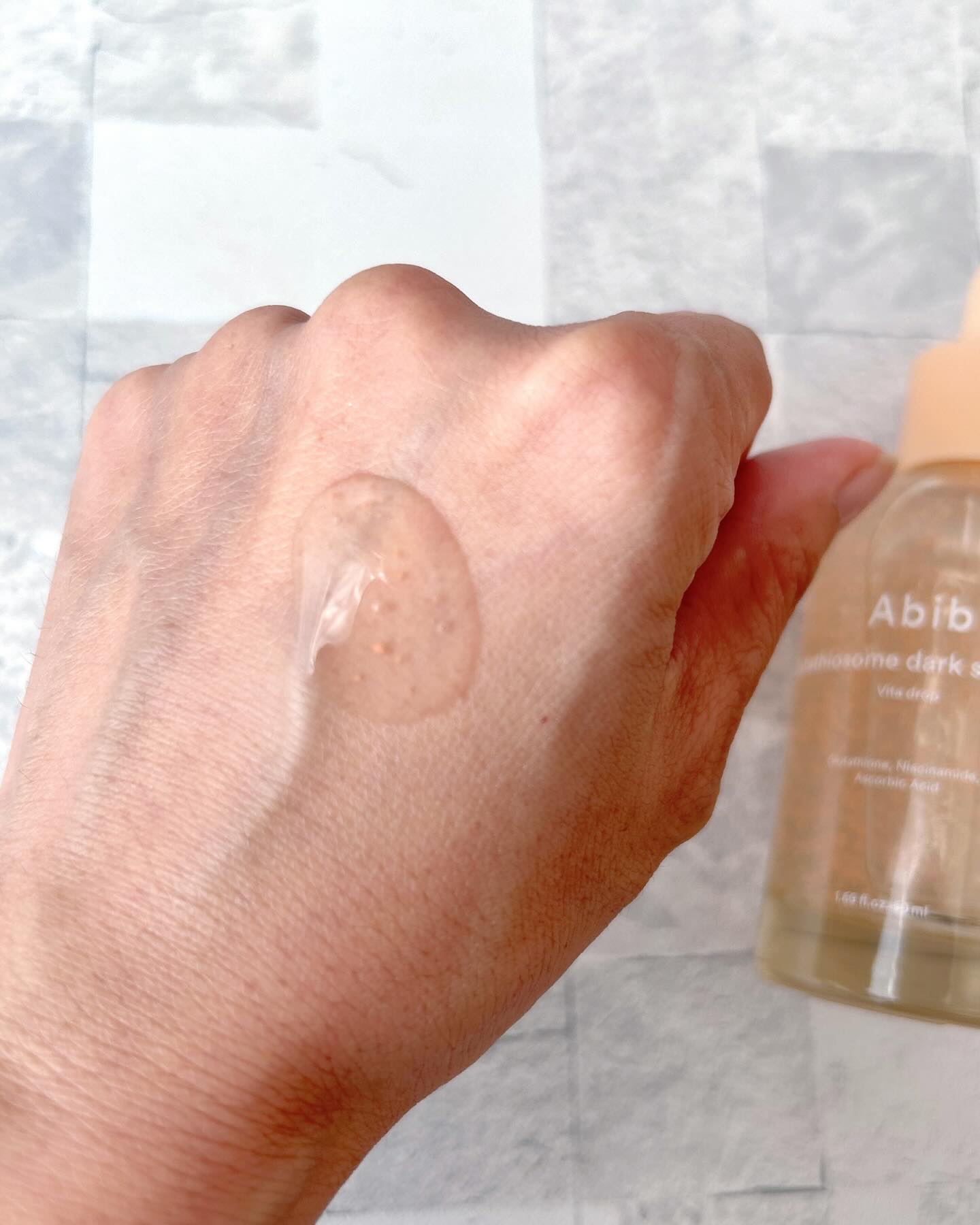 アビブ　グルタチオンソームダークスポットセラムビタドロップ/Abib /美容液を使ったクチコミ（2枚目）
