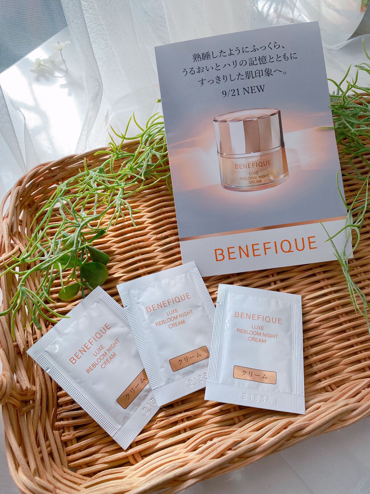 リュクス リブルームナイトクリーム/BENEFIQUE/フェイスクリームを使ったクチコミ(1枚目)