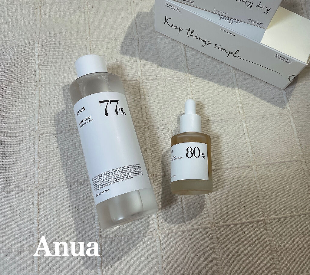 ドクダミ 77 スージングトナー/Anua/化粧水を使ったクチコミ（1枚目）