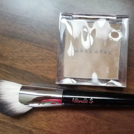 ミックスブラーリングボリュームハイライター/wakemake/パウダーハイライトを使ったクチコミ(4枚目)