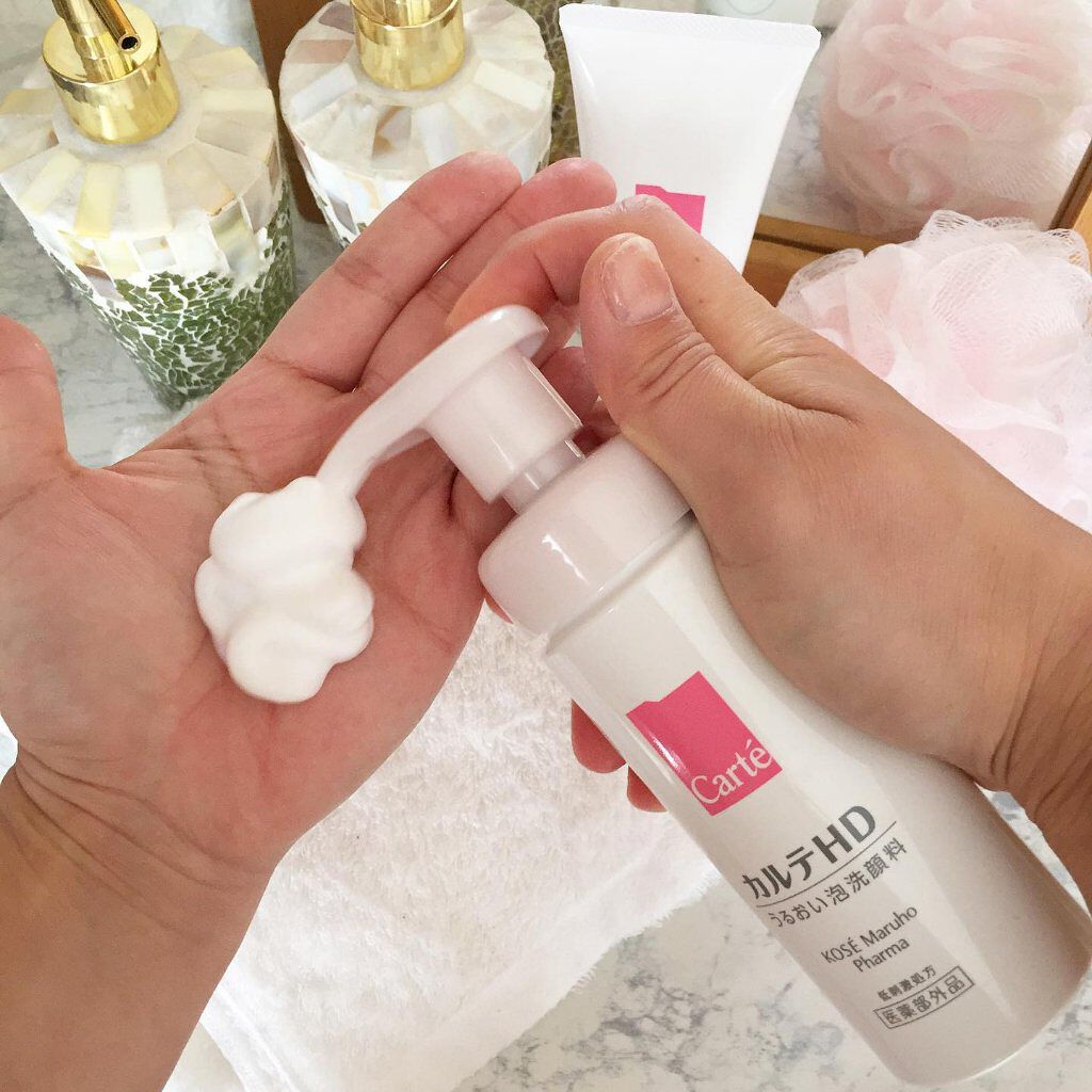 モイスチュア ウォッシングフォーム/カルテHD/泡洗顔を使ったクチコミ（2枚目）