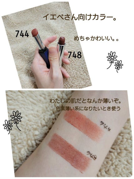 口紅(詰替用)/ちふれ/口紅を使ったクチコミ(2枚目)
