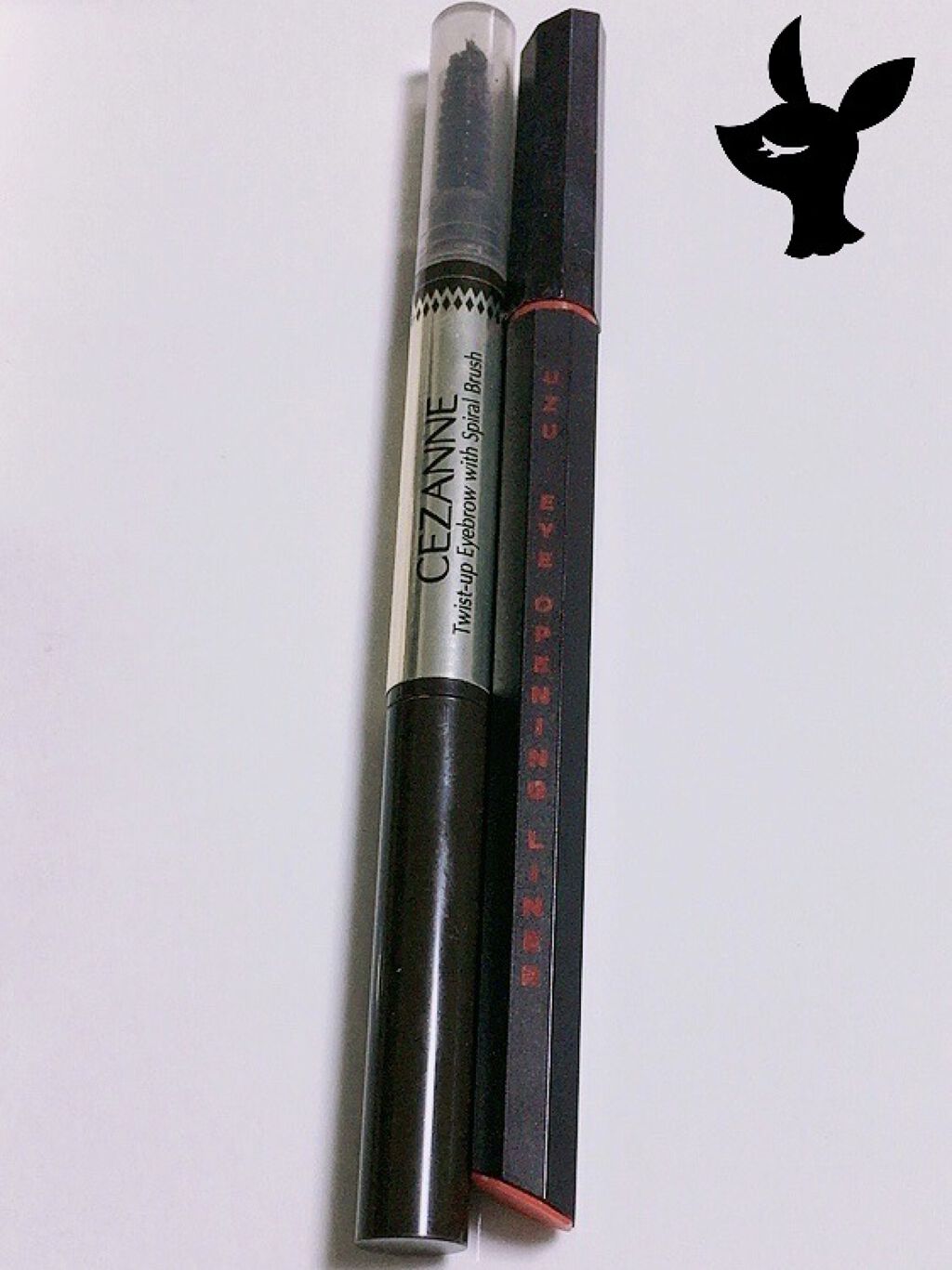 ブラシ付きアイブロウ繰り出し/CEZANNE/アイブロウペンシルを使ったクチコミ（3枚目）