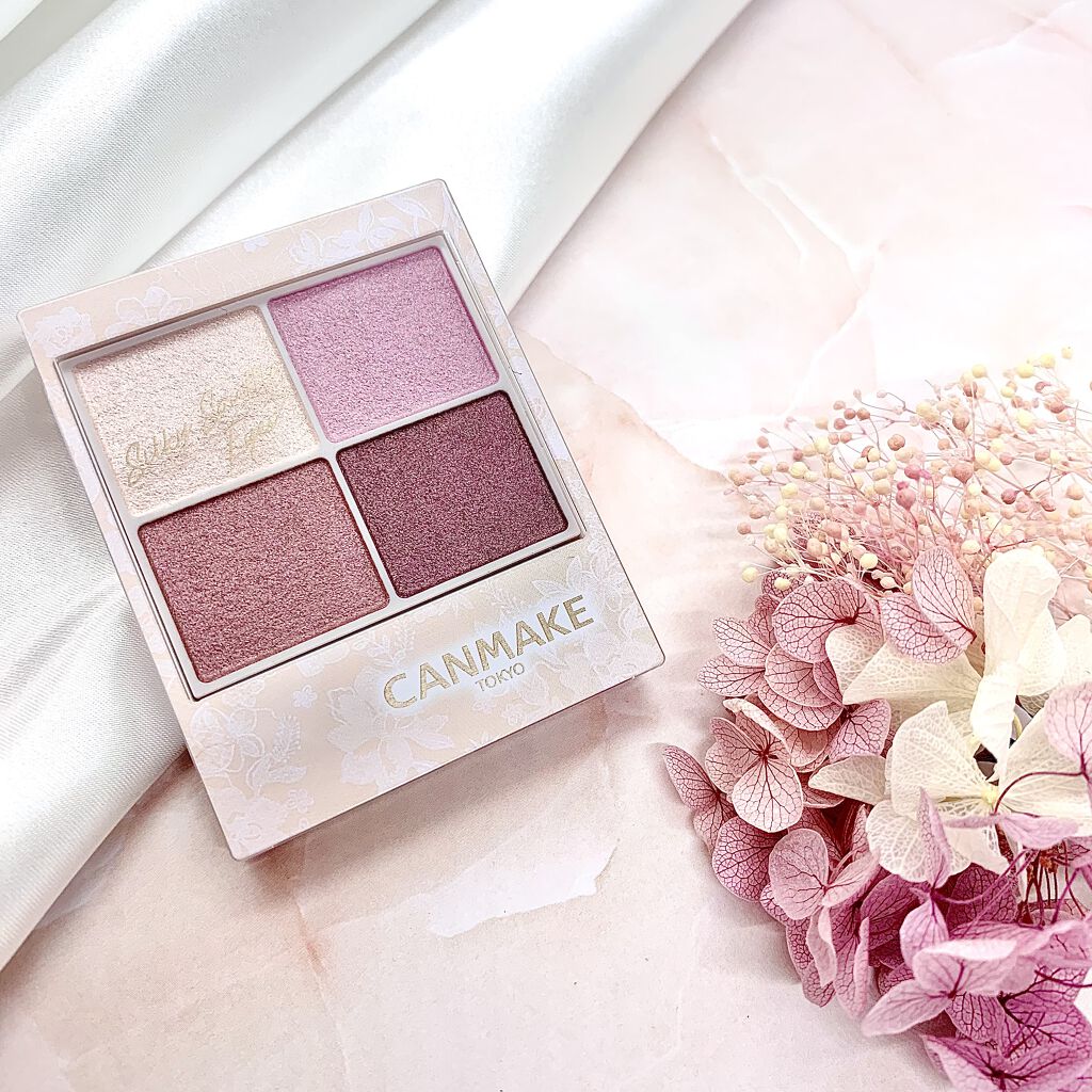 シルキースフレアイズ/キャンメイク/アイシャドウパレットを使ったクチコミ（1枚目）
